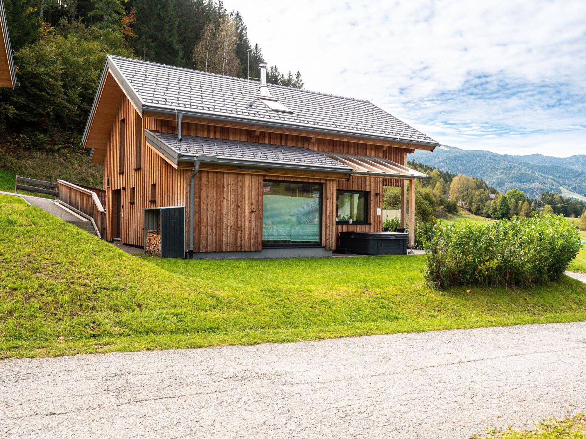 Alpenchalet Alpakablick Sankt Lorenzen ob Murau Exterior photo